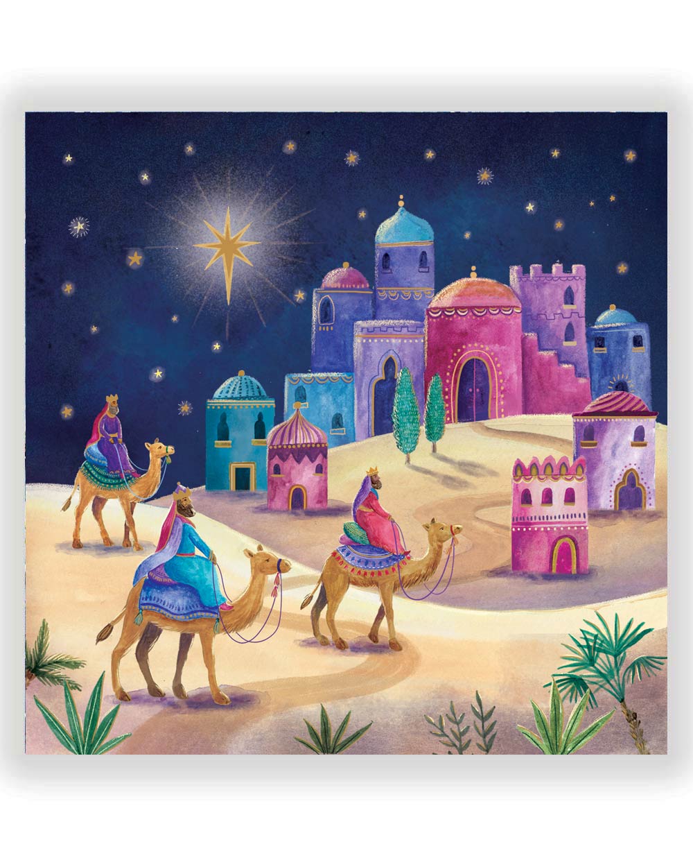 Charity Christmas Cards 10 Pack Three Kings