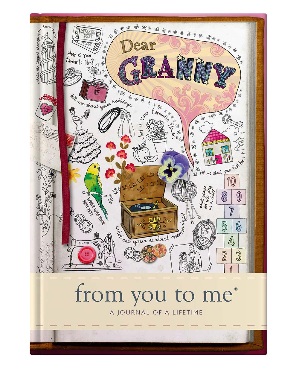 Memory Book Dear Granny Keepsake Sketch Collection