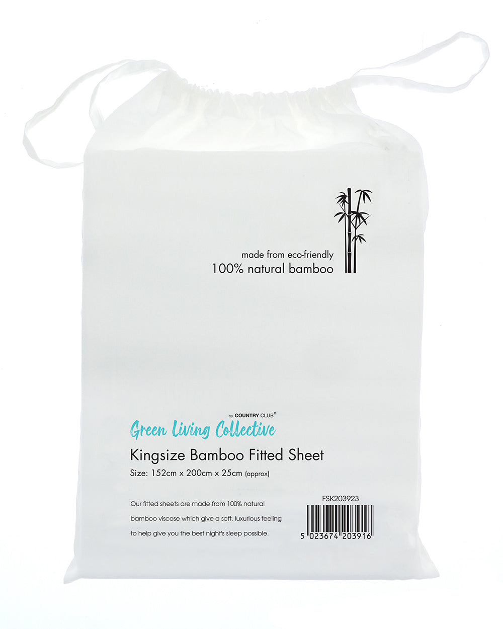 King Deep Fitted Sheet 100% Bamboo