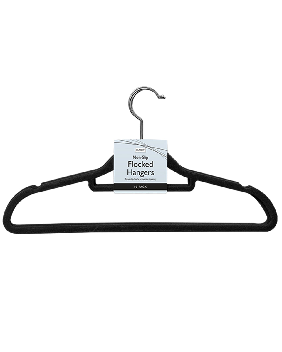 flocked hangers