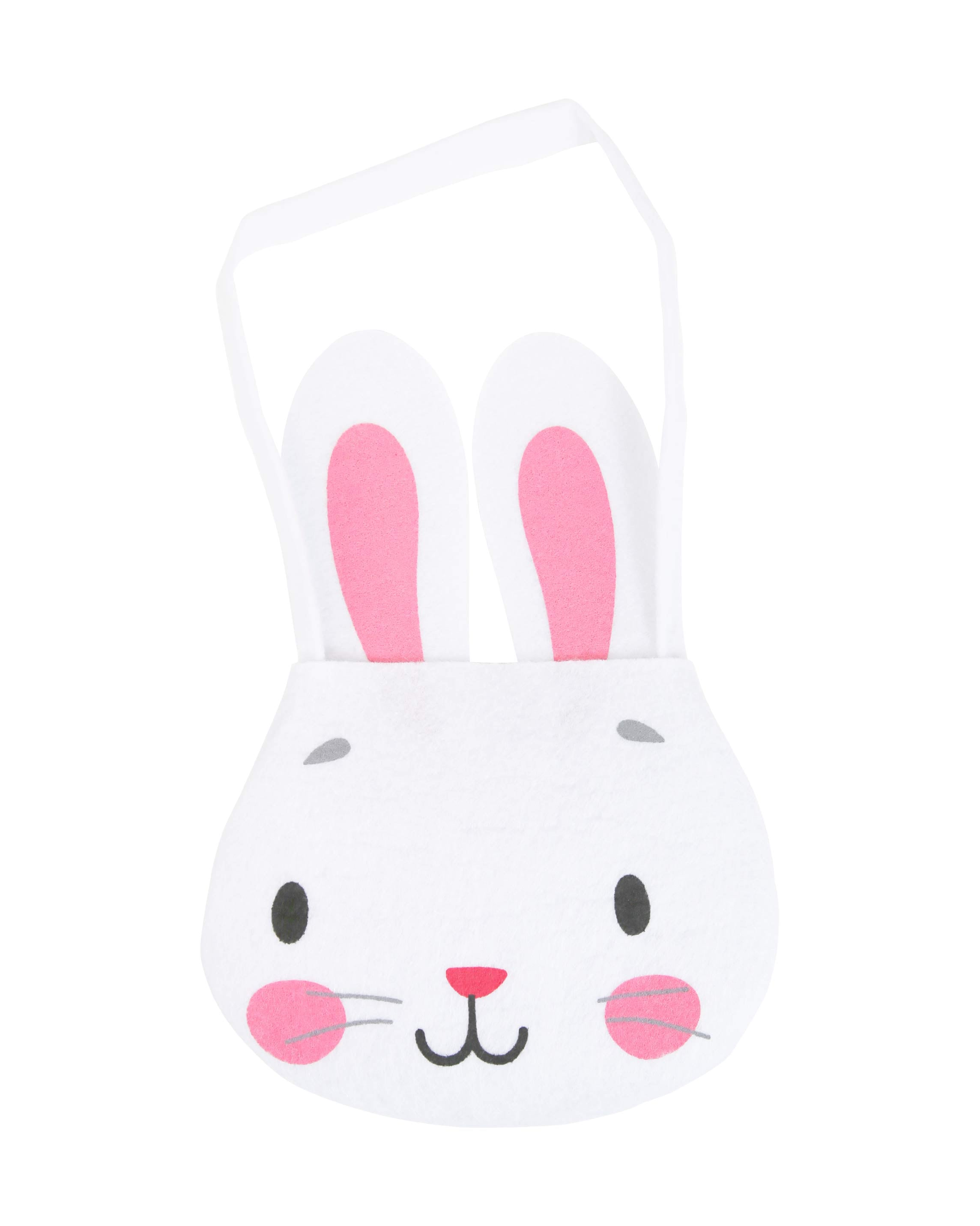 Easter Bunny Felt Bag White 
