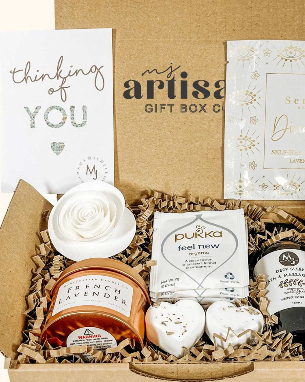 Thinking of You Hamper Gift Set Natural Wellness Vegan