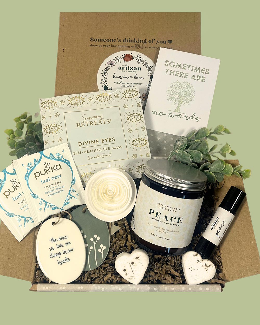 Bereavement Thinking Of You Hamper Gift Care Set