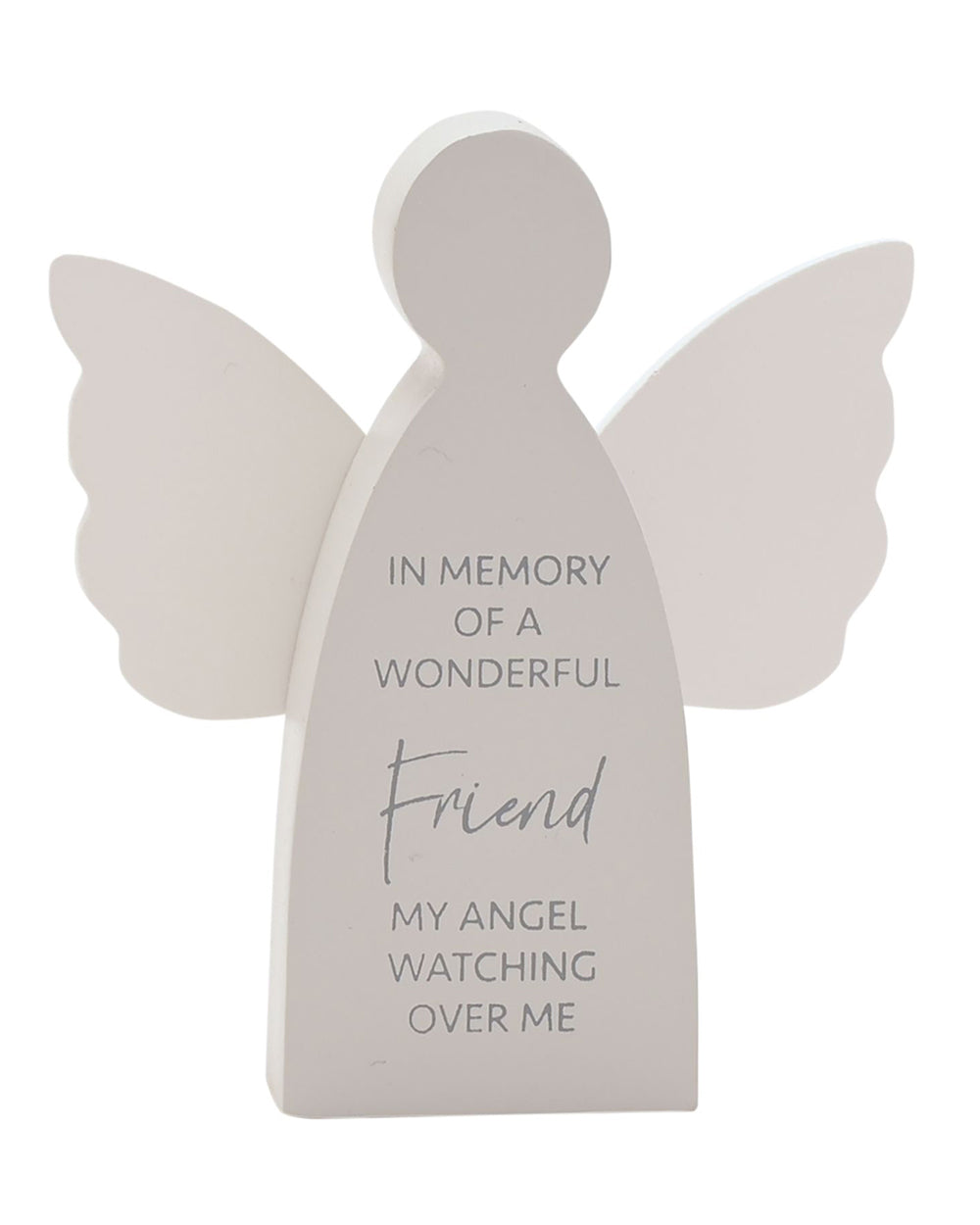 In Memory Guardian Angel Plaque Friend Memorial