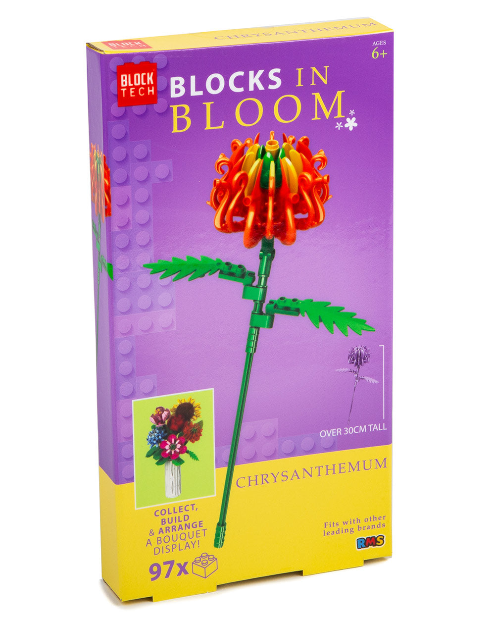 Blocks In Bloom Chrysanthemum Build Kit 6+