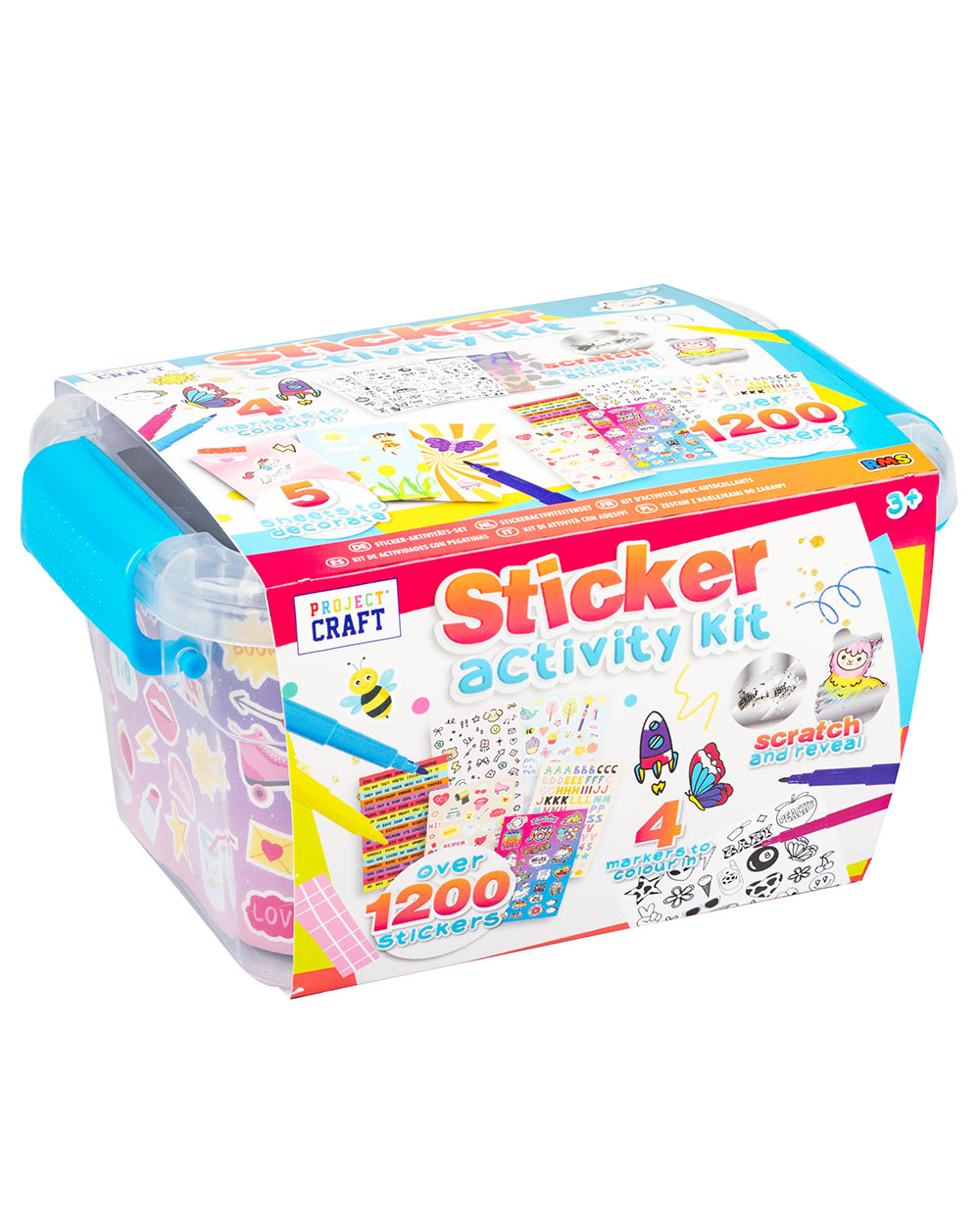 Sticker Activity Kit Box Over 1200 Stickers Craft