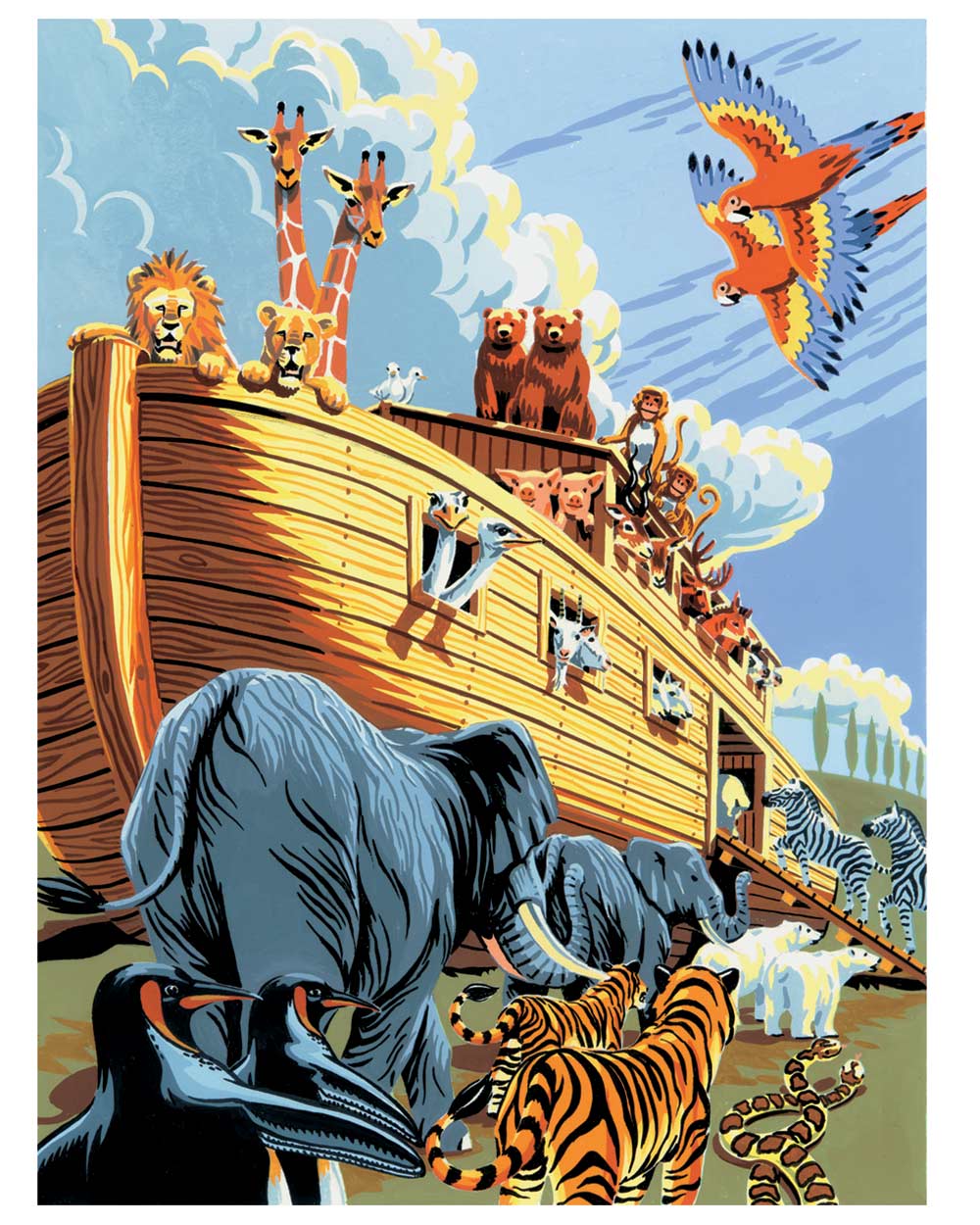 Painting By Numbers Kit Noah's Ark Age 8+
