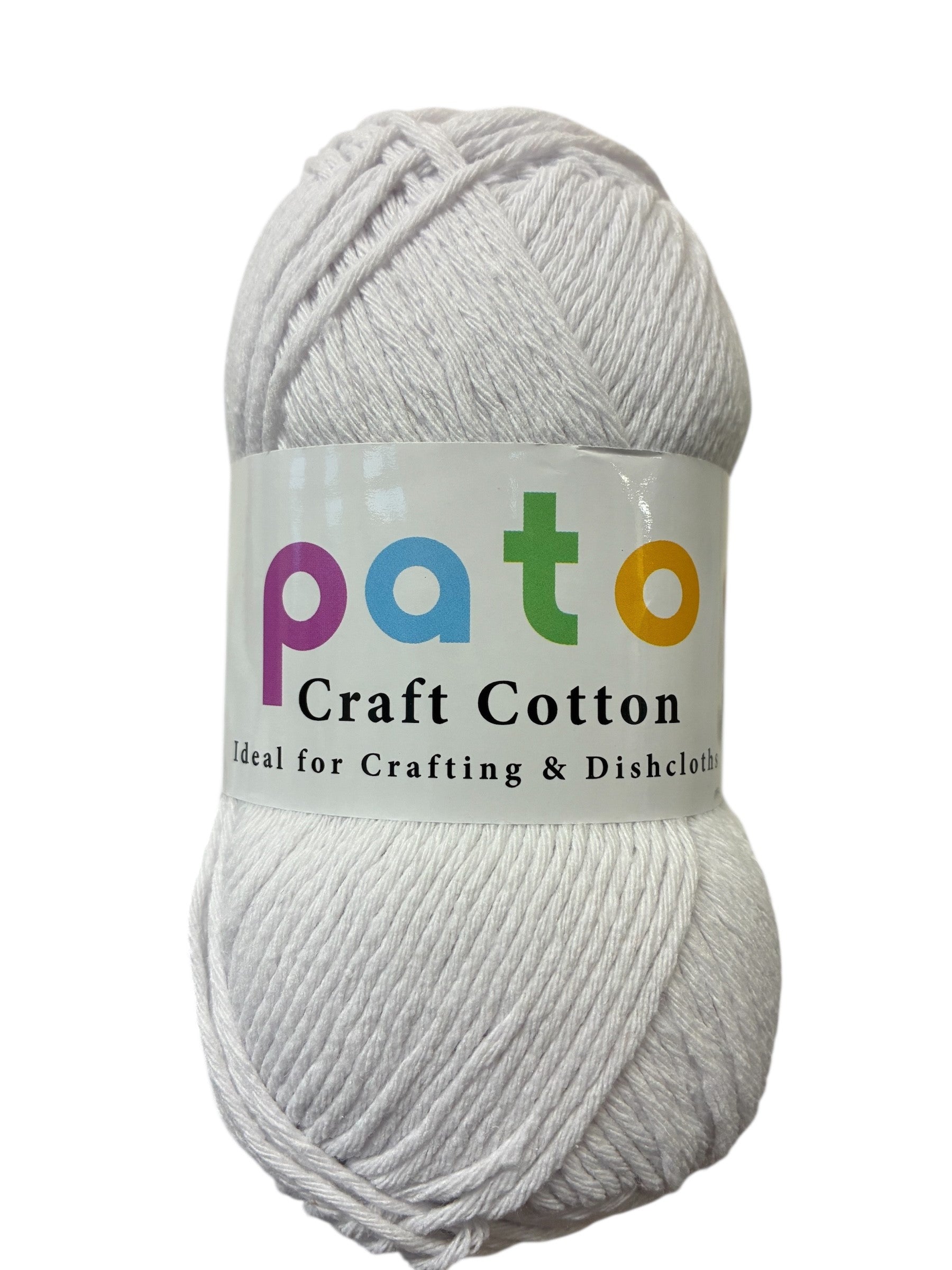 Single Ball Pato Yarn Craft Cotton Dischcloth 100g
