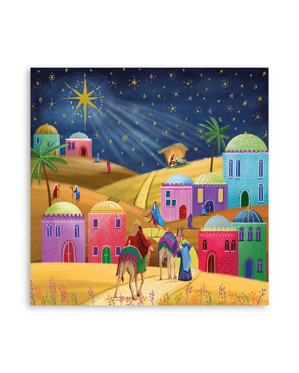Charity Christmas Cards Three Kings 10 Pack