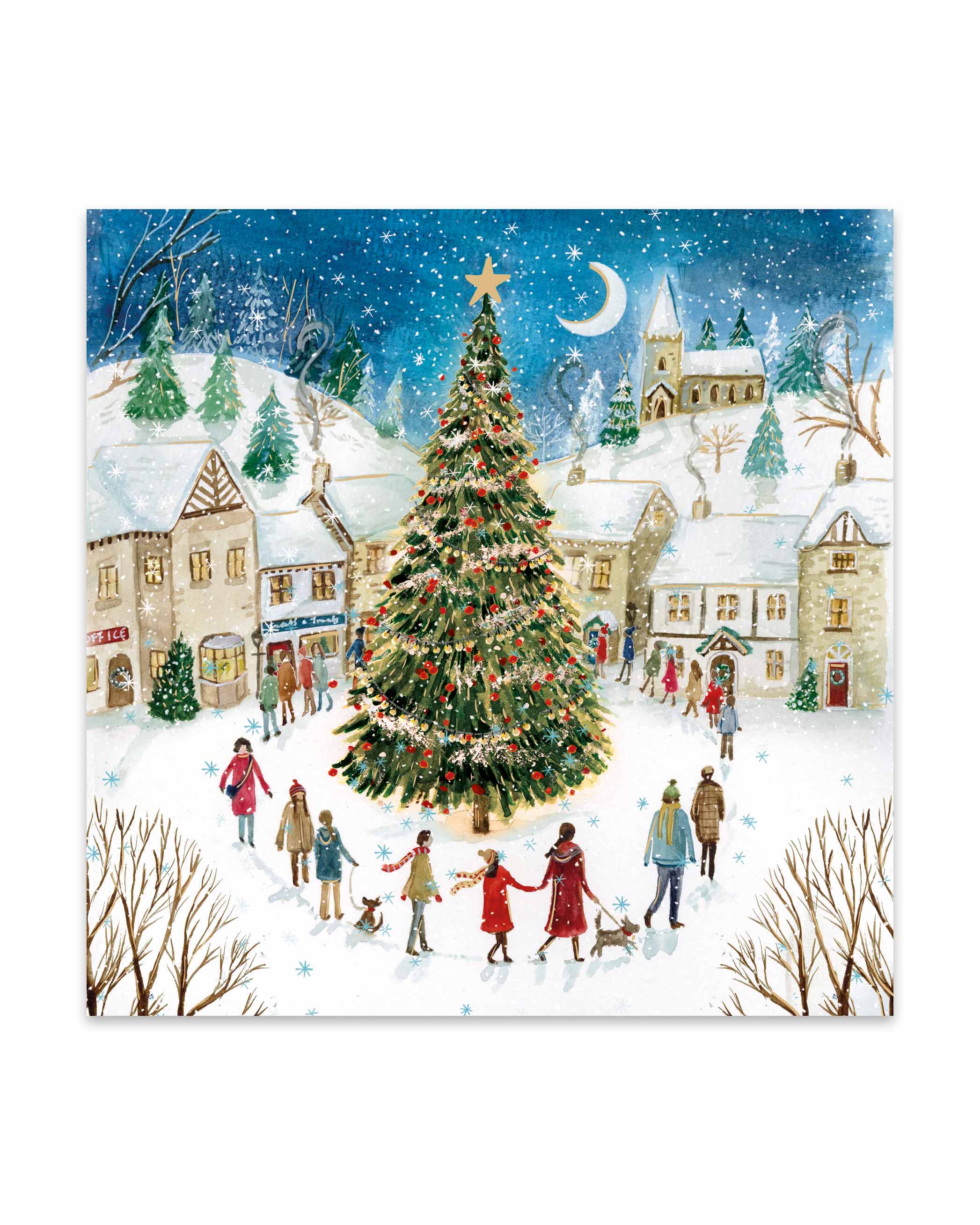 Charity Christmas Cards Christmas Market 10 Pack