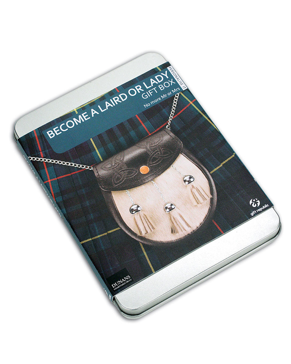 Become a Laird or Lady Personalised Certificate Gift