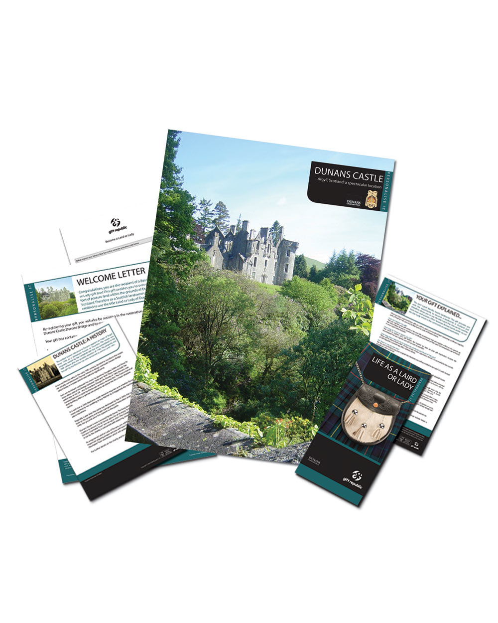 Become a Laird or Lady Personalised Certificate Gift