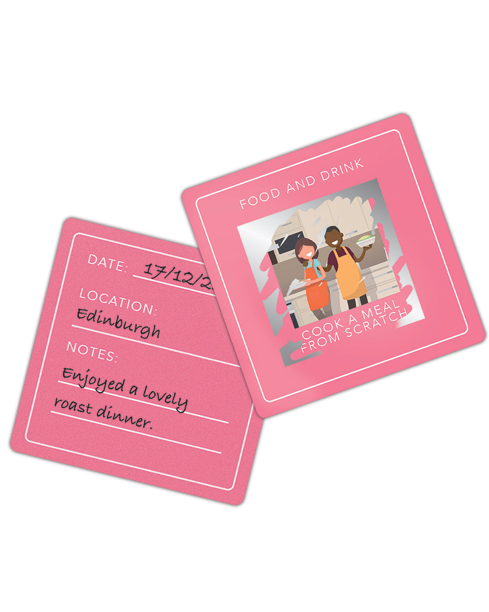 Date Night Bucket List Scratch Cards Gift cards