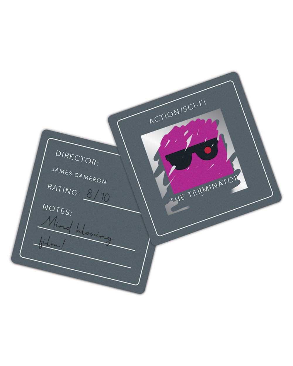 Movie Night Bucket List Scratch Cards Gift Idea