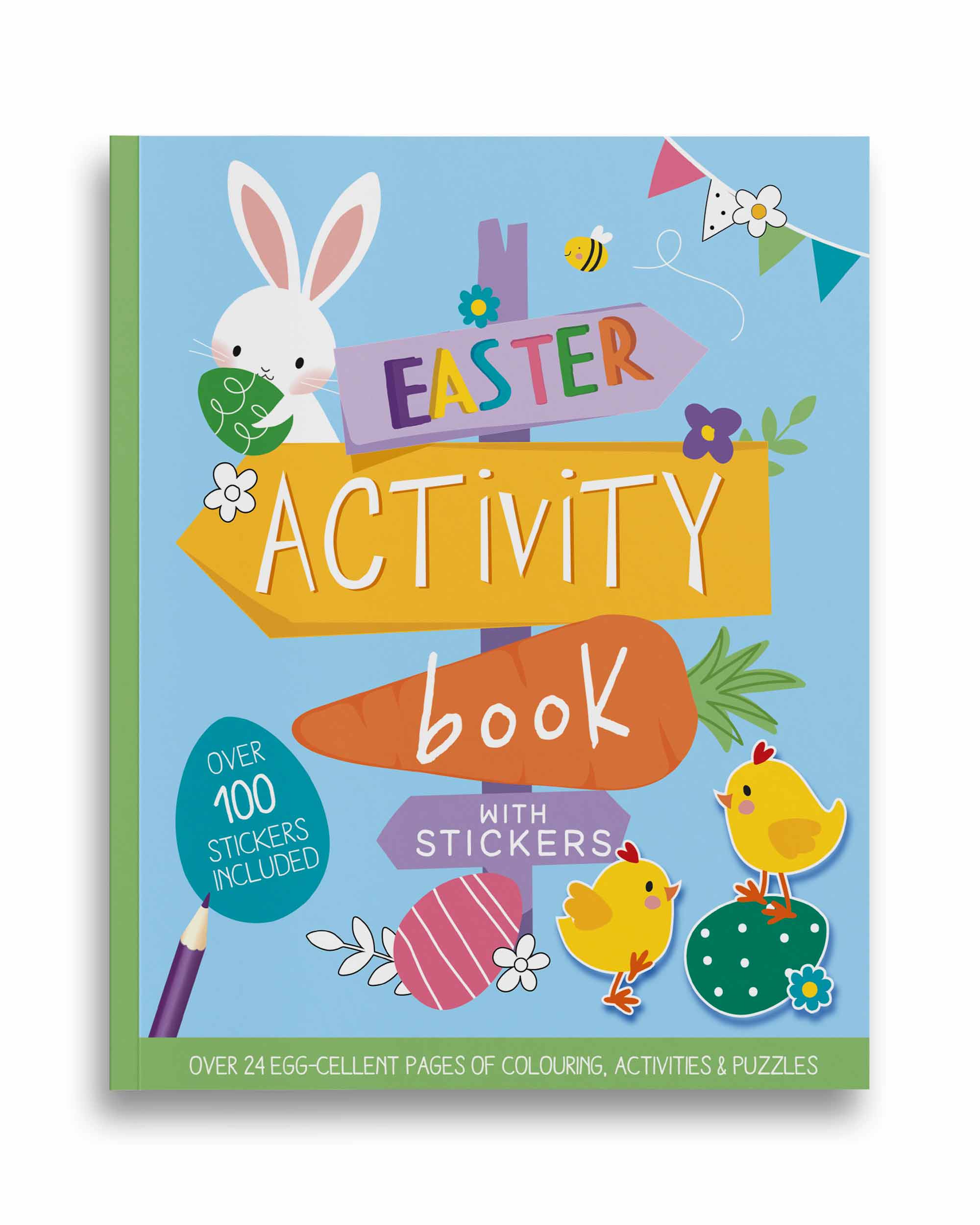 Easter Activity Sticker Book For Kids 