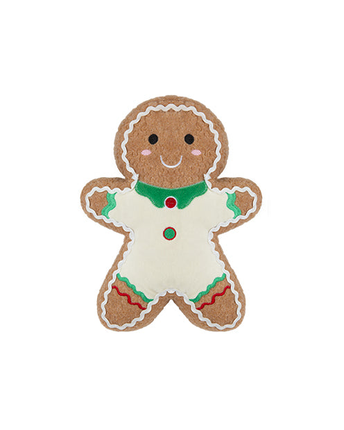 Christmas Door Stop Gingerbread with White Suit 27cm