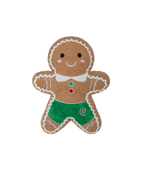Christmas Door Stop Gingerbread with Green Shorts 27cm