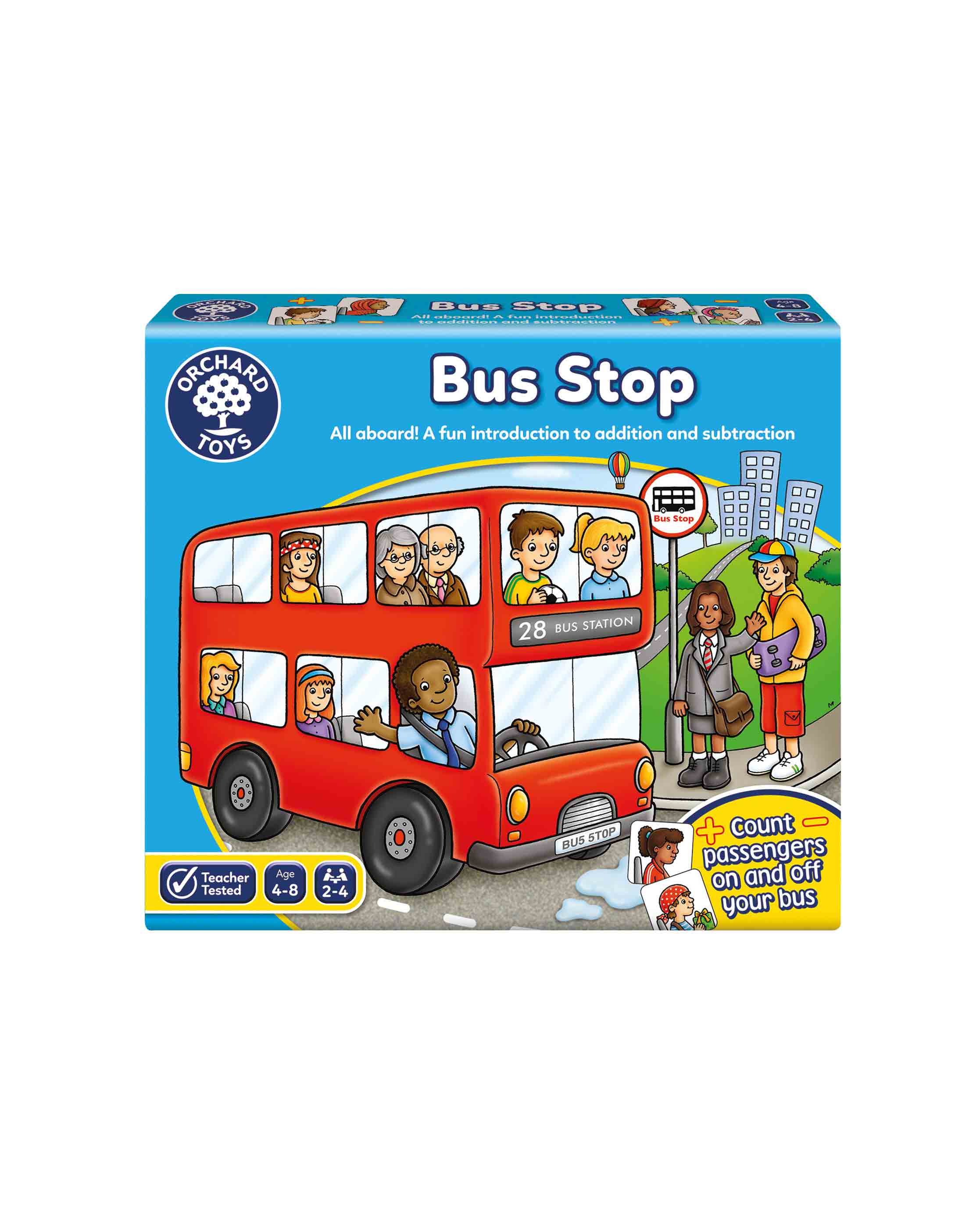 Kds Bus Stop Counting Game Age 4+