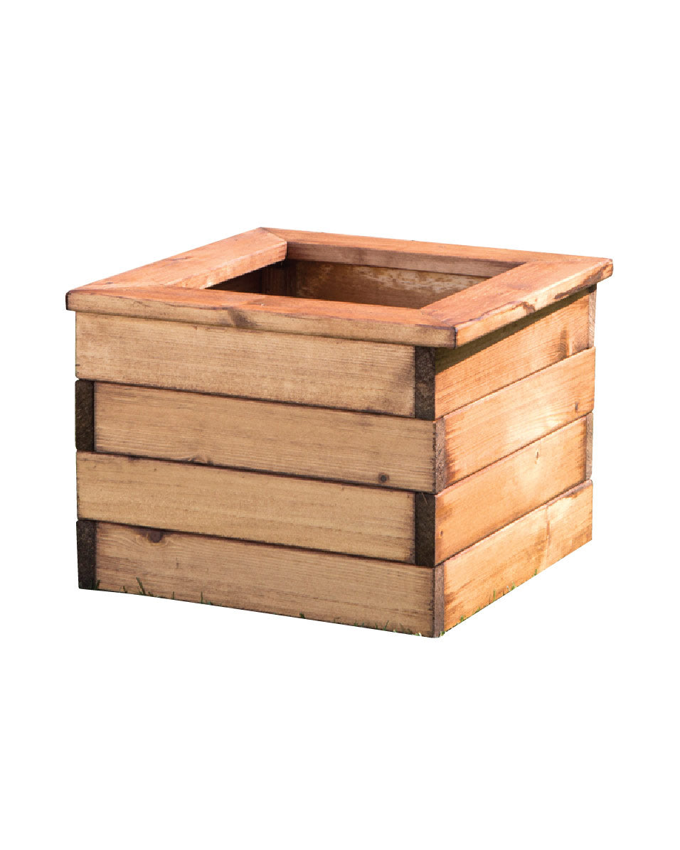 Charles Taylor Regular Wooden Square Planter 25L