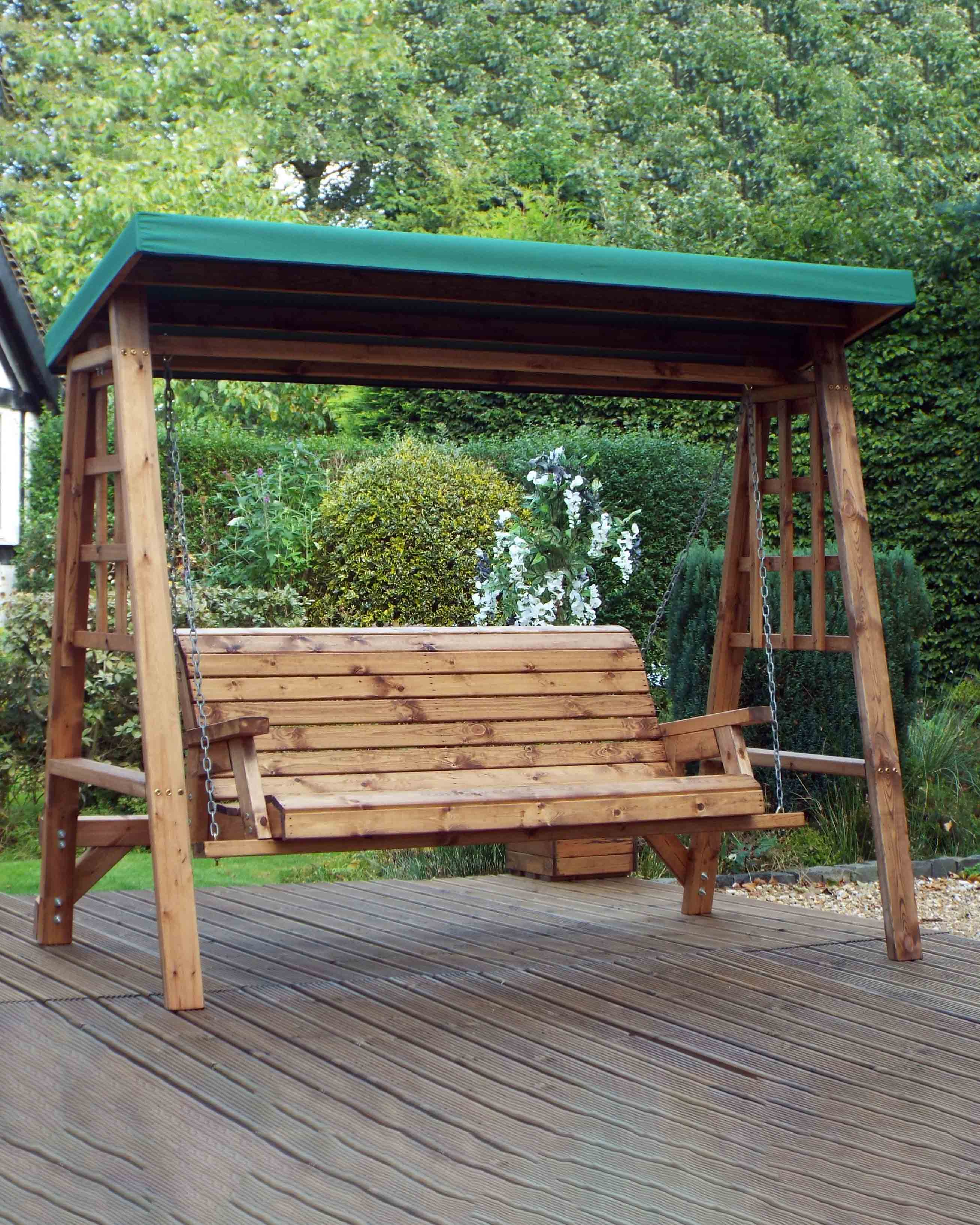 Charles Taylor Dorset Three Seat Swing Green Accessories