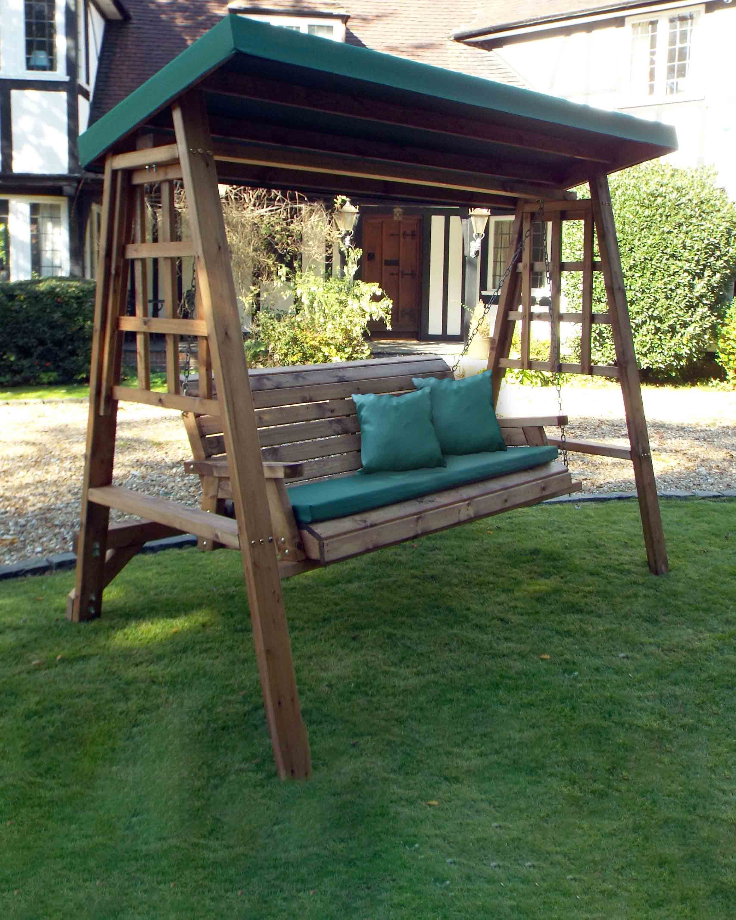 Charles Taylor Dorset Three Seat Swing Green Accessories