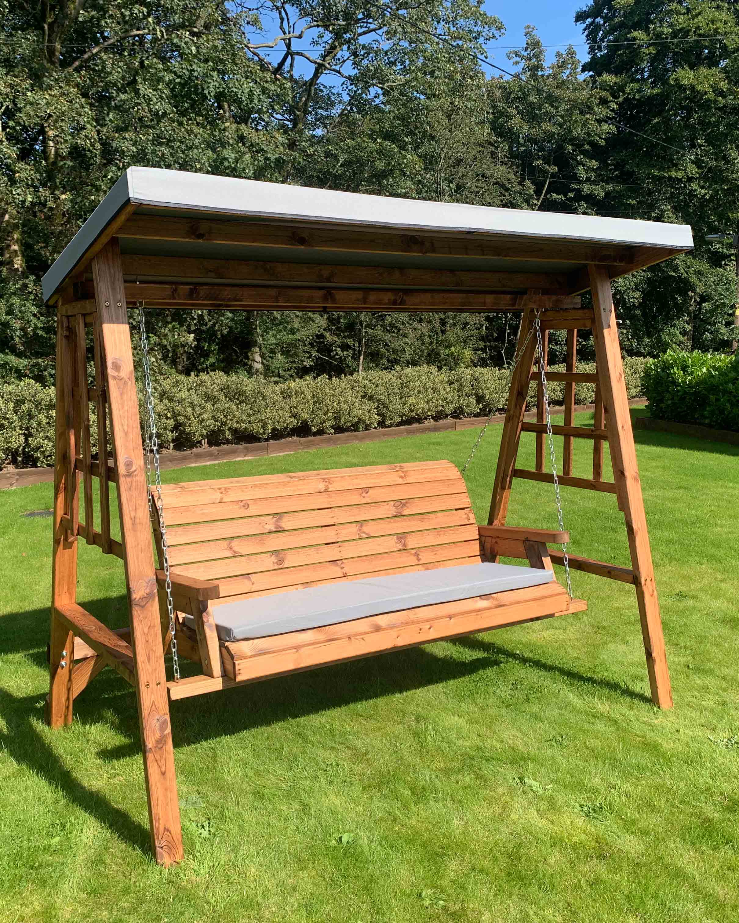 Charles Taylor Dorset Three Seat Swing Grey Accessories