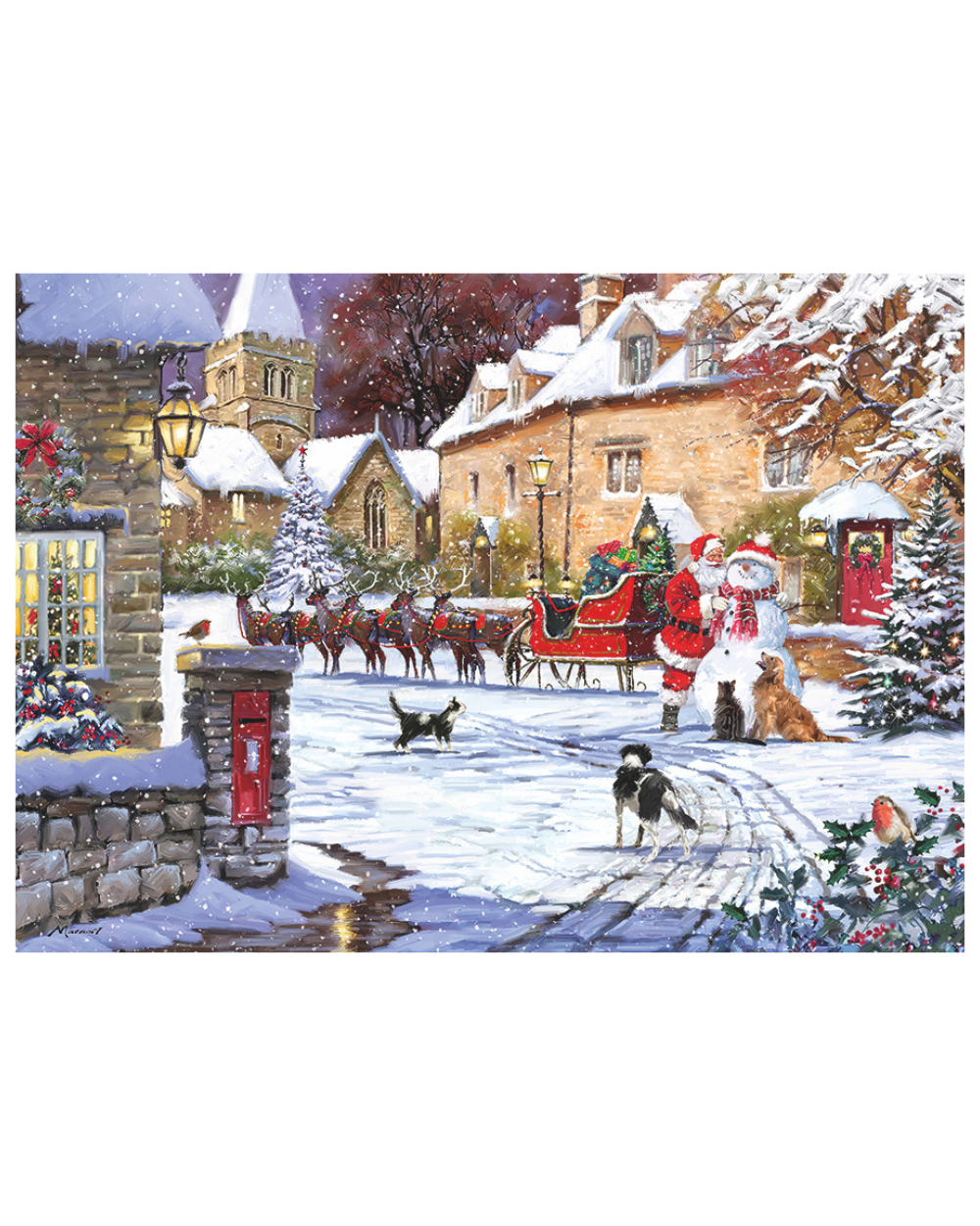 Sue Ryder Christmas Night Jigsaw Puzzle 1000 Pieces