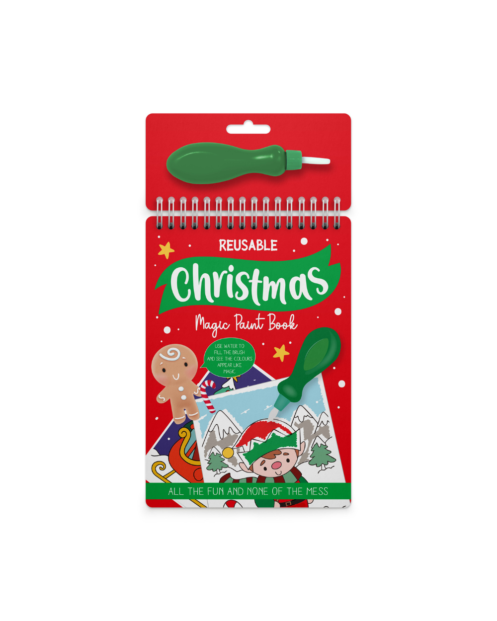 Reusable Christmas Magic Paint Book