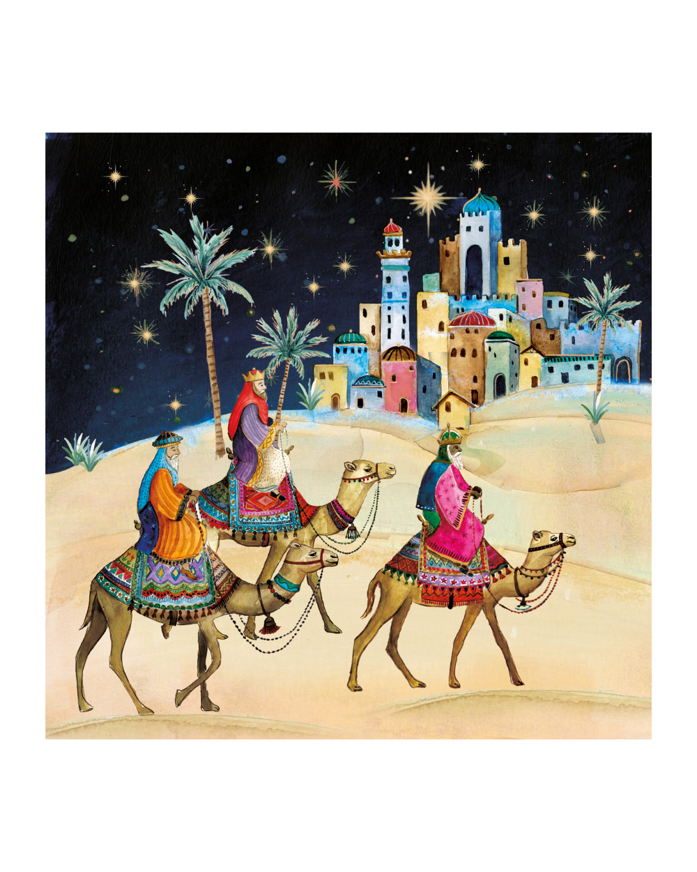 Charity Christmas Cards 10 Pack Three Kings