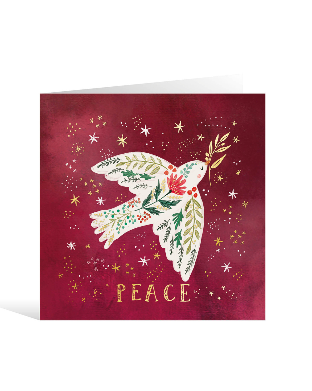 Charity Christmas Cards 10 Pack Dove Peace