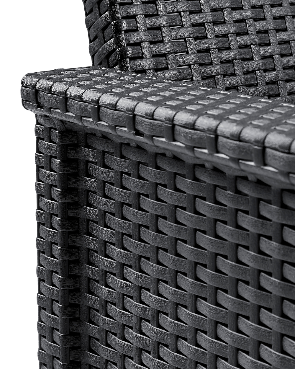 Emma 2 Seater Balcony Set With Table Graphite Keter