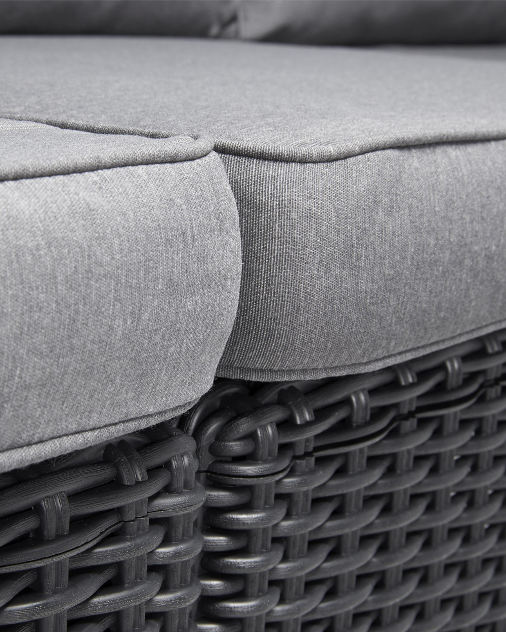 California 2 Seater Balcony Chaise Longue Mini Graphite