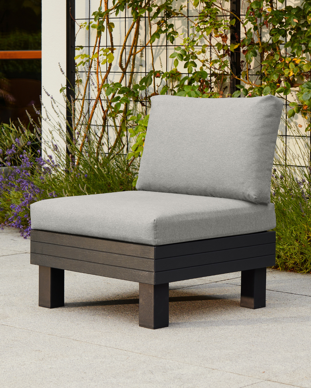 Elements Balcony Garden Patio Set Graphite Keter