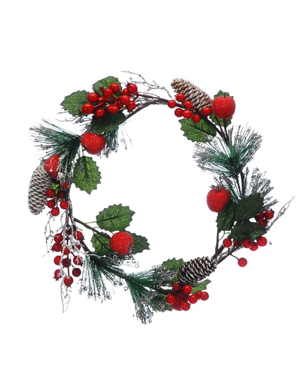 Apple Berry Christmas Wreath 45cm
