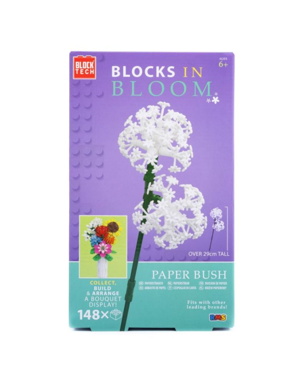 Blocks In Bloom Oriental Paperbush Build Kit 6+