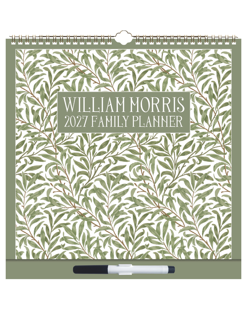 2027 Weekly Family Planner Organiser William Morris