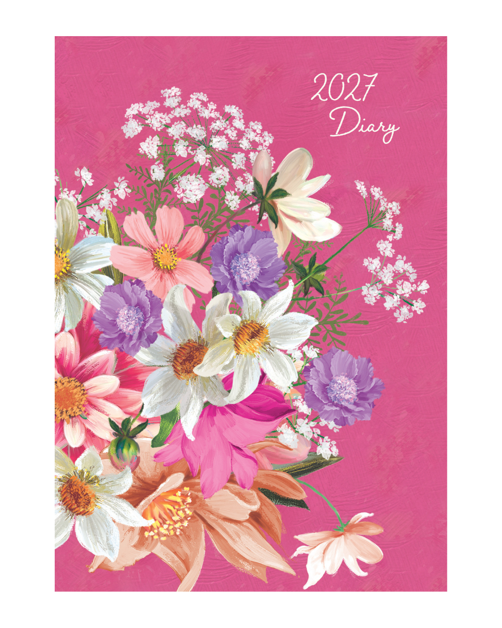 2027 A5 Diary Week To View Radiance