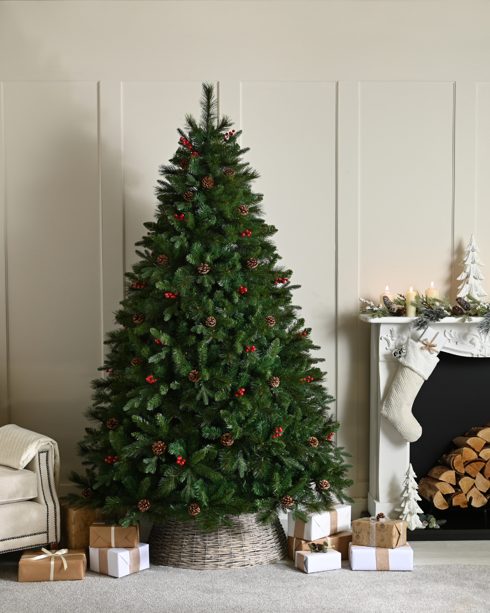 Ben Nevis Pine Christmas Tree 180cm