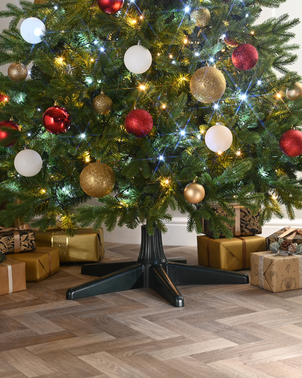 Rotating Artificial Christmas Tree Base 65cm