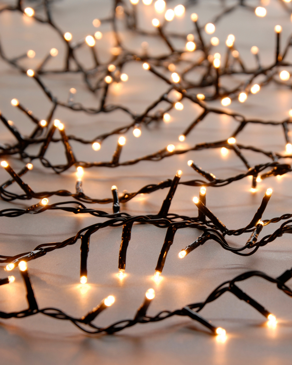 Christmas Compact String Lights Warm White 750