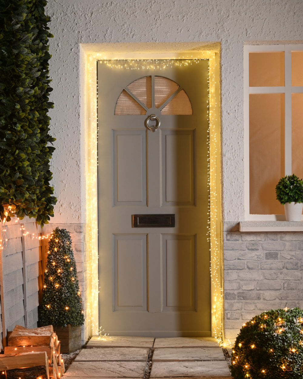 LED Door Lights Warm White Outdoor