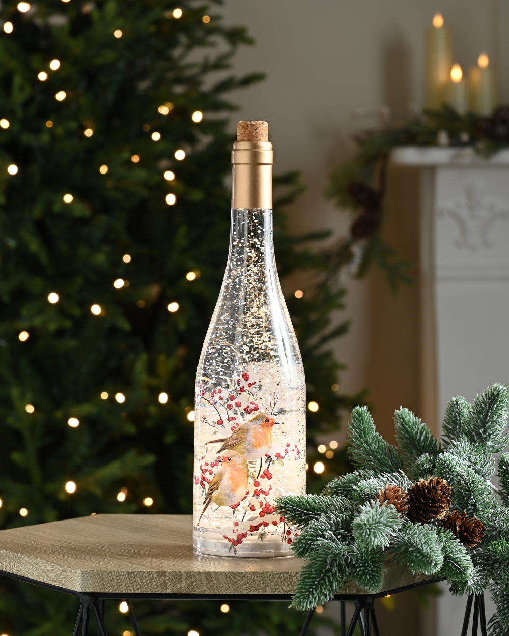 Robin Bottle Water Spinner Warm White