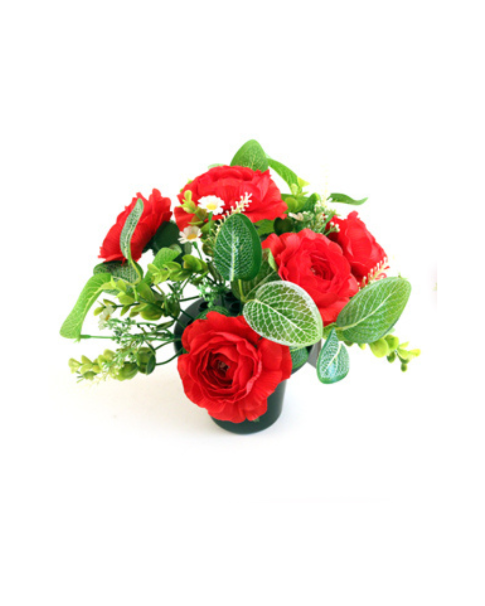 Cabbage Rose Memory Pot