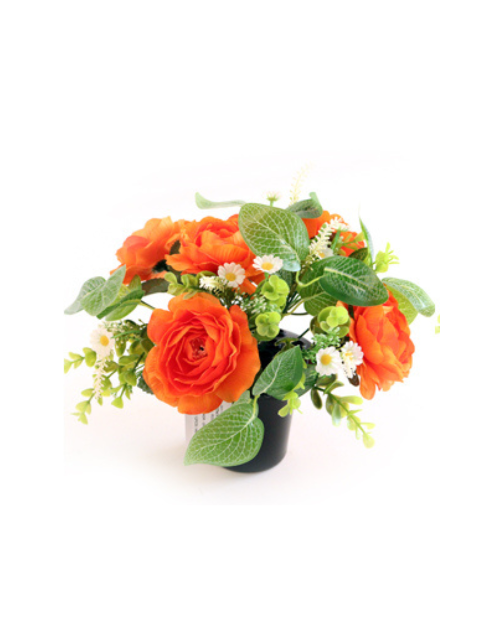 Cabbage Rose Memory Pot
