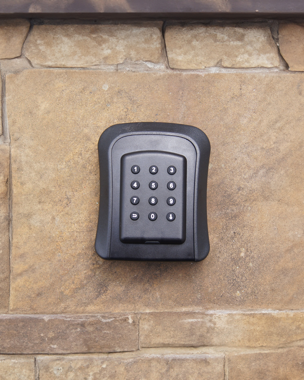 Smart Key Safe Black App Access