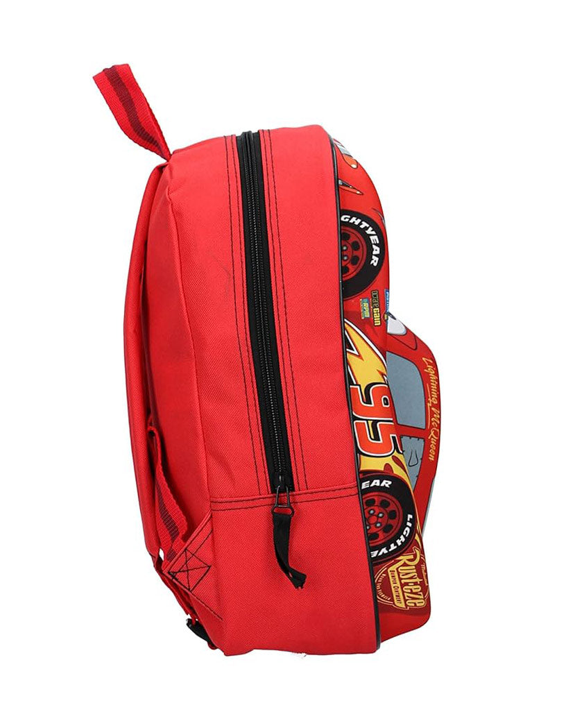 Lightning McQueen 3D Effect Backpack  Lunch Box