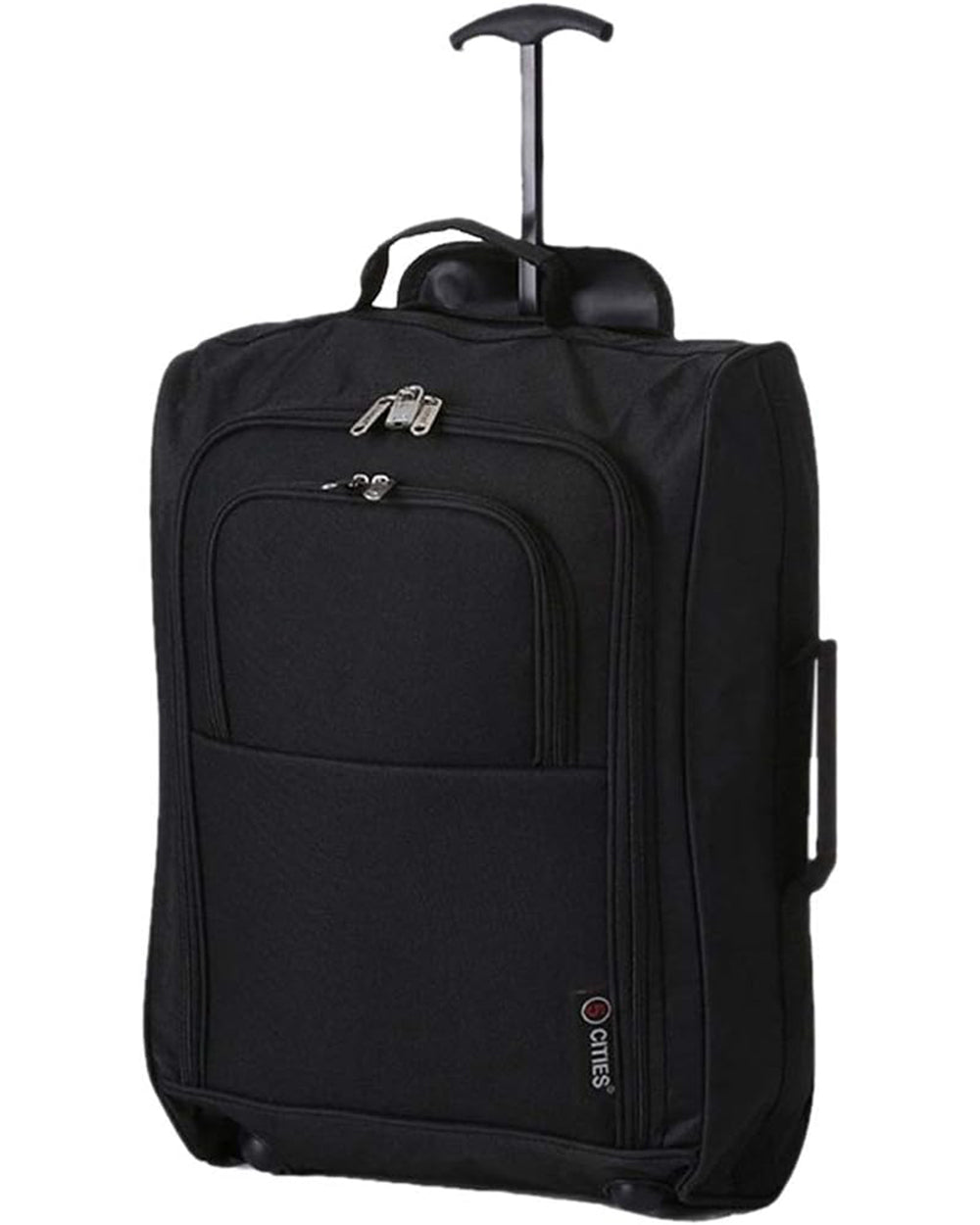 Cabin Suitcase Travel 5 Cities Lightweight Black