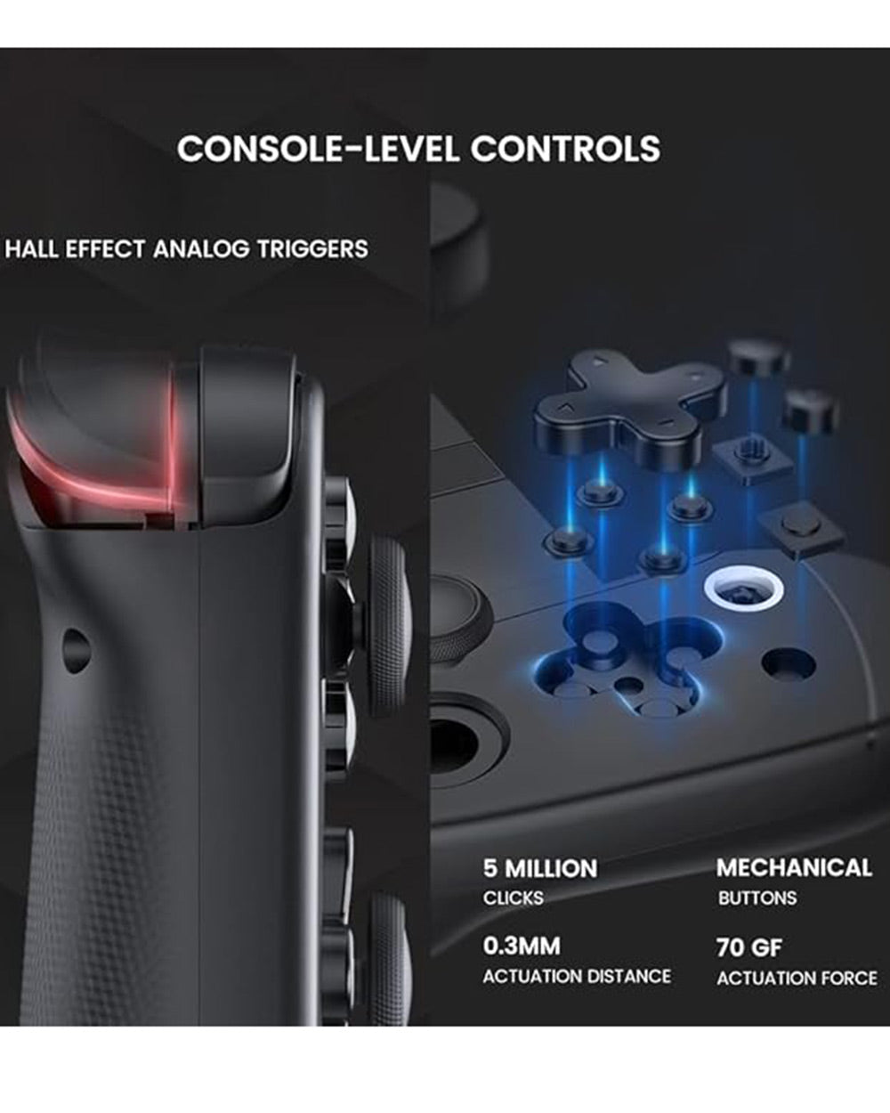 Leadjoy M1B Mobile Game Controller for iPhone