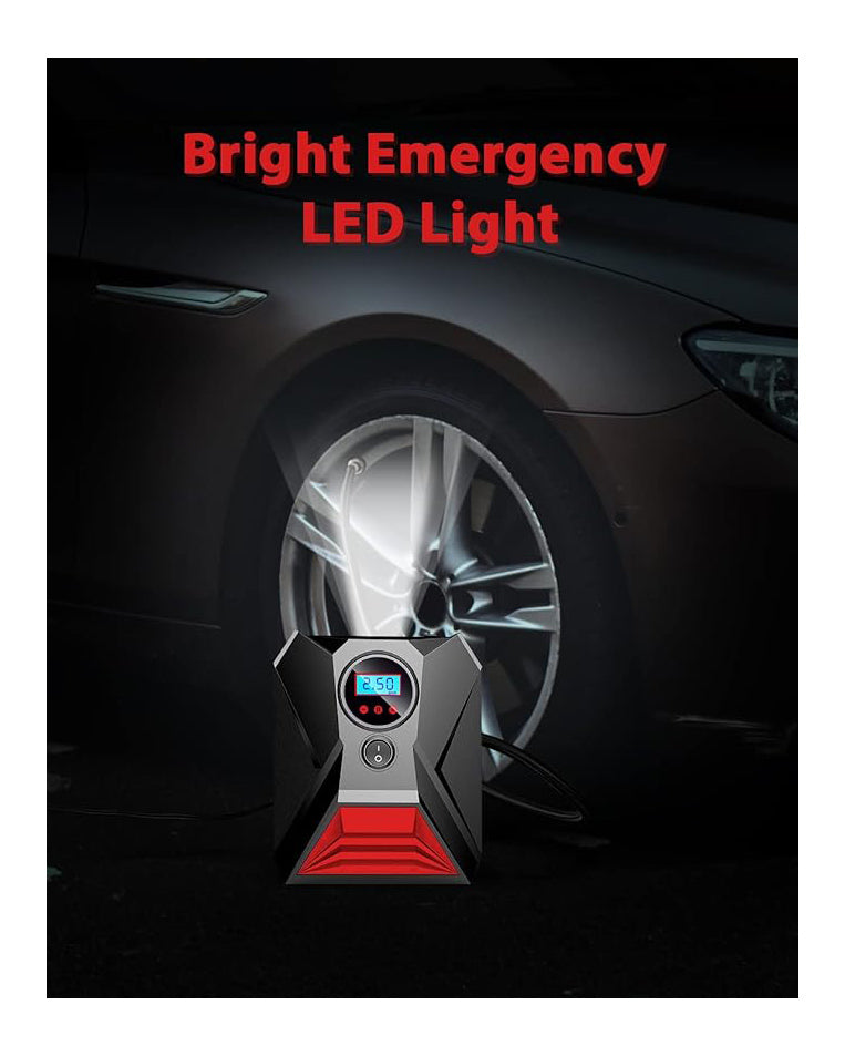 E-SMARTER Car Tyre Inflator Air Compressor Portable 