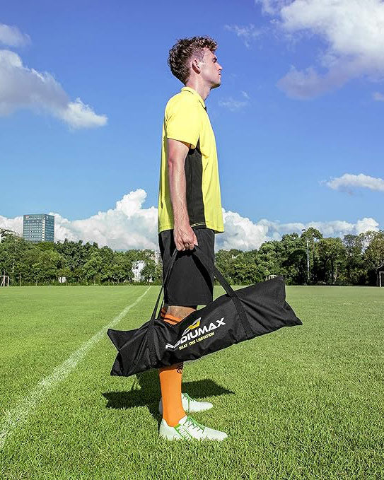 PodiuMax Upgraded Solo Football Rebounder Net